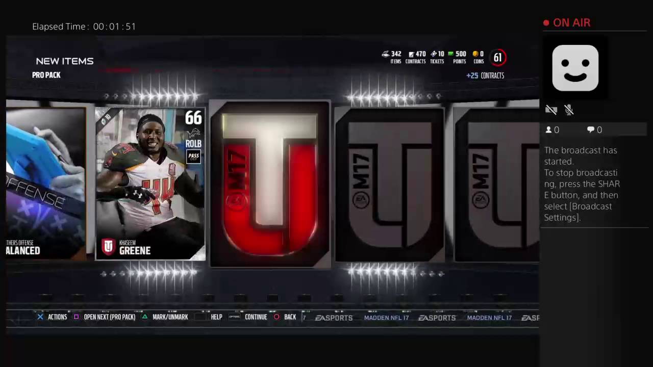 Madden 17 mut 80 pack bundle opening