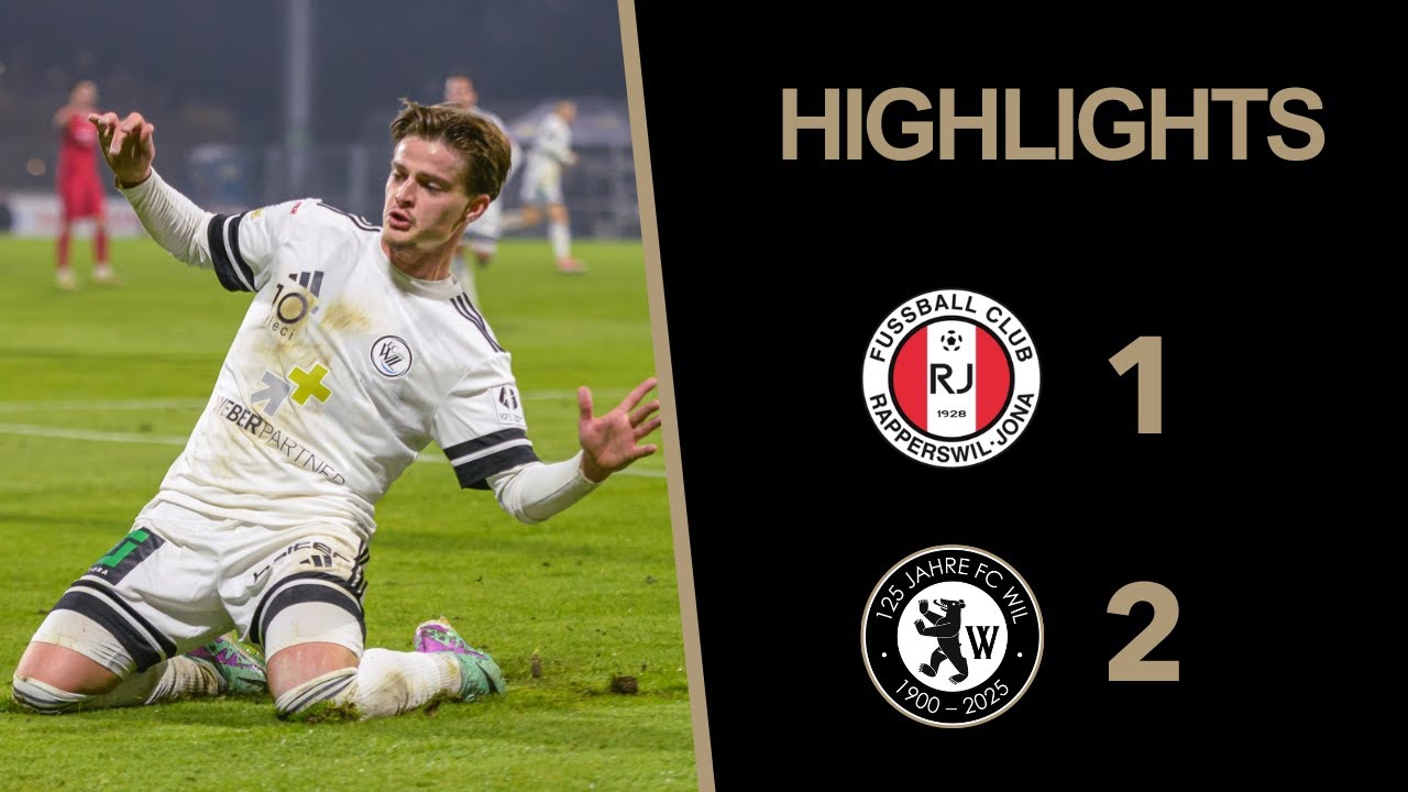 Highlights FC Rapperswil-Jona - FC Wil 1900
