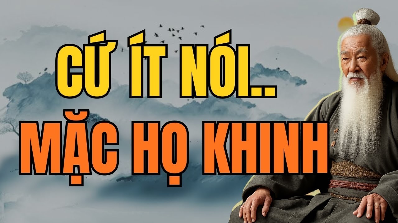 CỔ NHÂN DẠY – ÍT NÓI CÀNG KHÔN, CỨ LẶNG LẼ RỒI AI CŨNG PHẢI NỂ | TINH HOA CỔ NHÂN