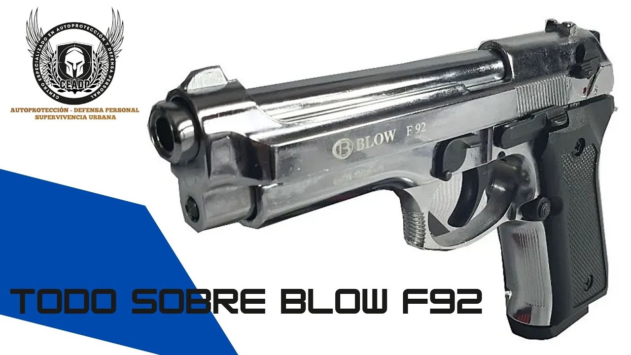 🔥 LA MÁS COMPLETA EXPLICACIÓN SOBRE LA PISTOLA TRAUMÁTICA BLOW F92