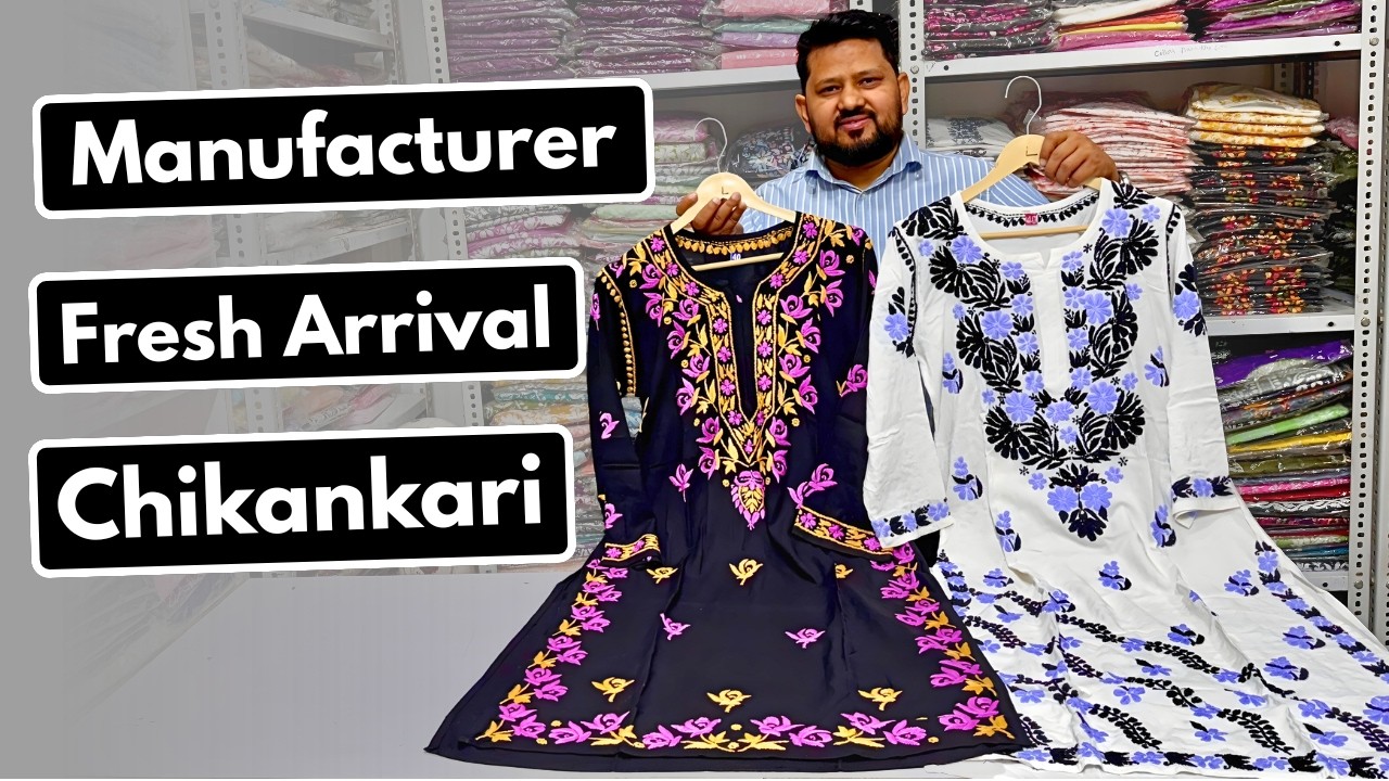 Lakhnavi Chikankari Kurtis Set | Laknavi Kurti Real Manufacturer in Delhi