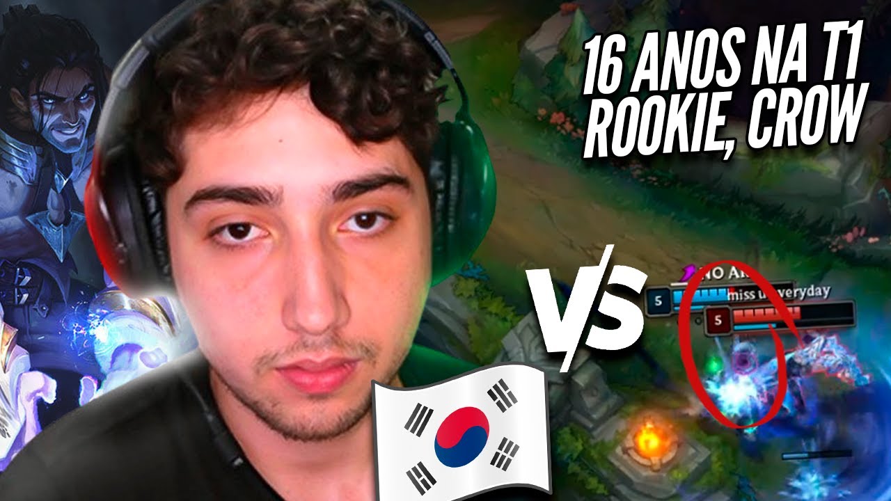 JEAN MAGO NA SAGA CHALLENGER, ENFRENTOU UM MID da T1 ROOKIE, 16 ANOS 2K de JOGOS