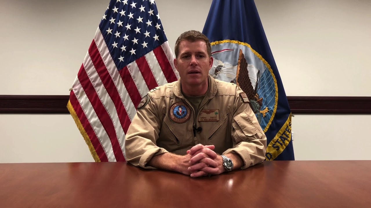 NSA Bahrain's COVID-19 Update with Capt. Greg Smith - April 2, 2020