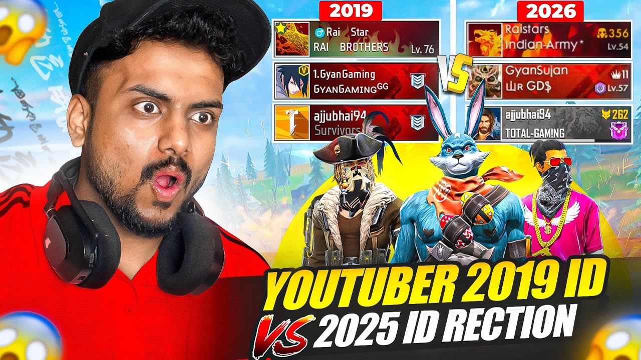 Who Killed Raistar & Ajjubhai , All  Youtubers in 2019 😱 - Garena Free Fire Max 