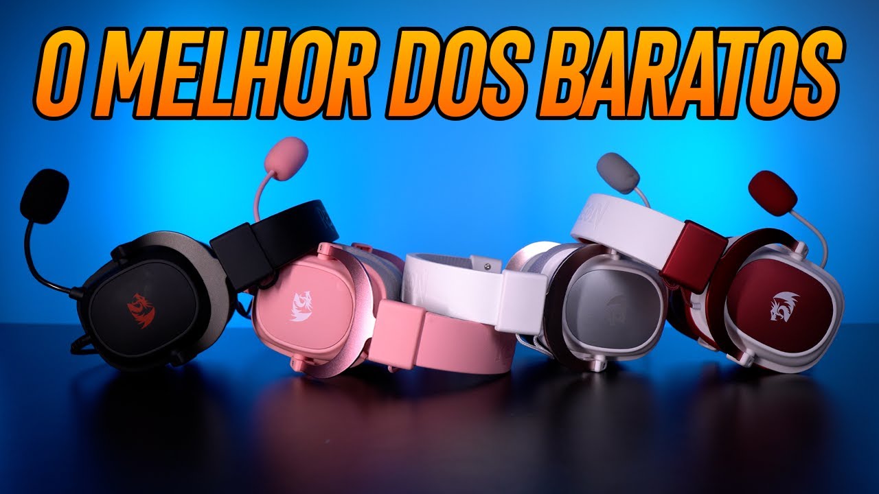 MELHOR CUSTO x BENEFÍCIO DO BRASIL?!🎧😱 CONHEÇA o HERO, mais NOVO HEADSET GAMER DA REDRAGON!!🔥