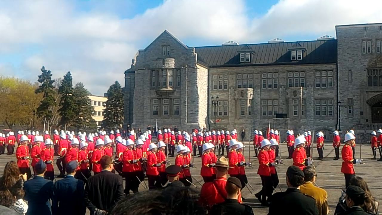 RMC Commissioning Ceremony Parade in May, 2019