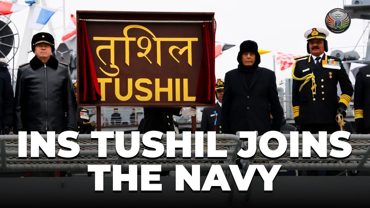 Stealth #Ship INS Tushil Commissioned Into The #Navy | #india #russia #indiannavy #defence #military