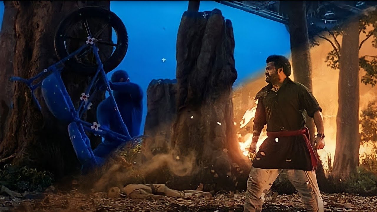 RRR Vfx Breakdown || Jr NTR || Ramcharan || Rajamouli ||RRR Movie ||