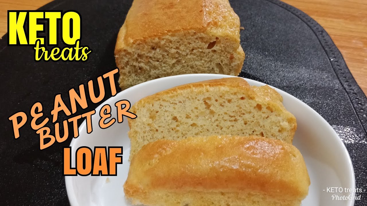 KETO PEANUT BUTTER LOAF | FLOURLESS
