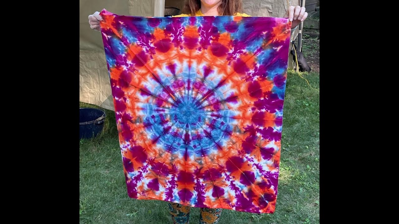 TAB Camp Demo Kaleidoscope tie dye