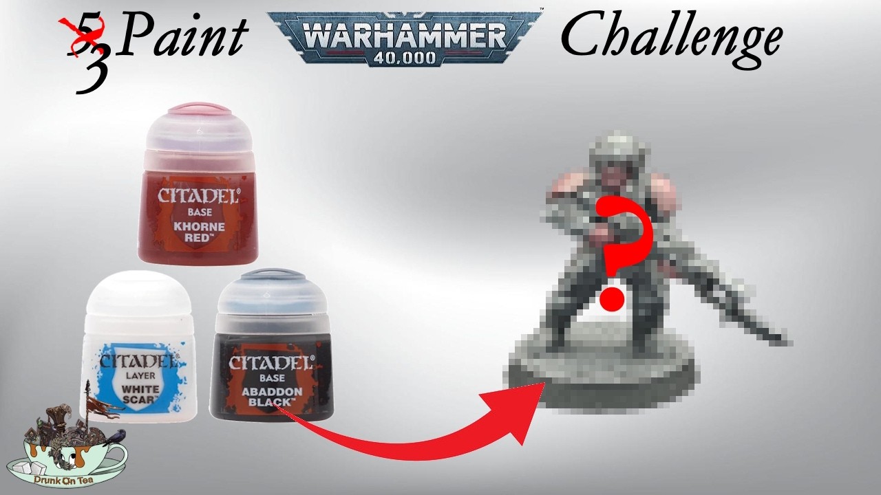 Can I Paint Warhammer 40K With Just 3 Paints?