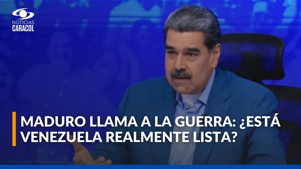¿Está Maduro preparado para la guerra? Reservistas, milicias y una posible invasión a Venezuela