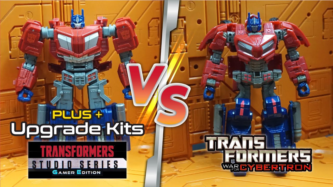 Studio Series Gamer Edition Voyager OP (Upgrade Kits) vs Generations Deluxe OP Comparison Video.