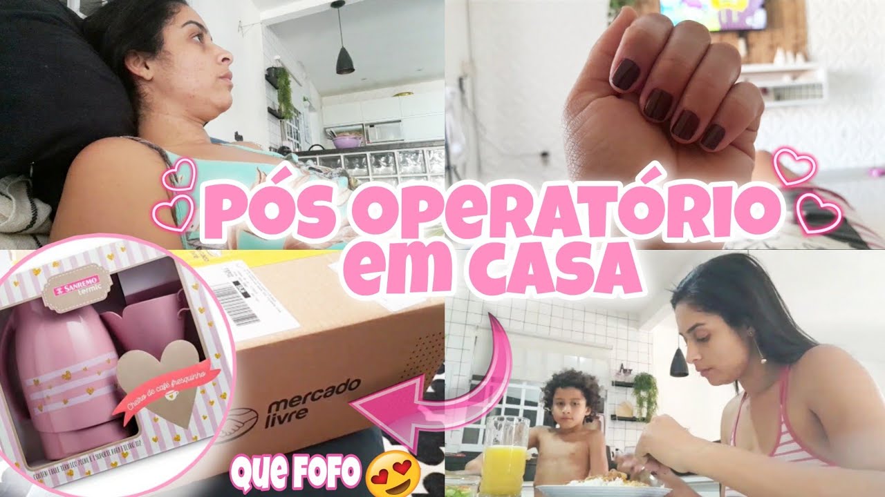Minha Rotina de Pós LAQUEADURA TUBÁRIA - Repouso Absoluto - Comprinha Fofa💕 - Fiz as unhas