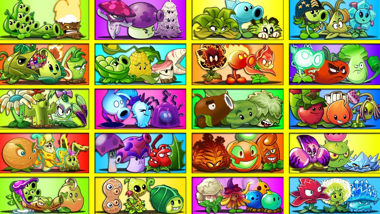 Random 20 Team 3 Plants Battlez - Which Team Plant Will Win?