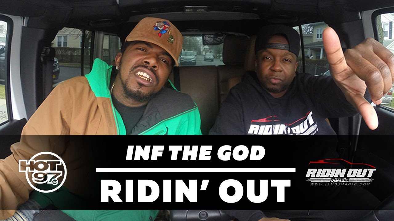 RIDIN OUT Freestyles w/ DJ Magic | Ep12 Inf The God