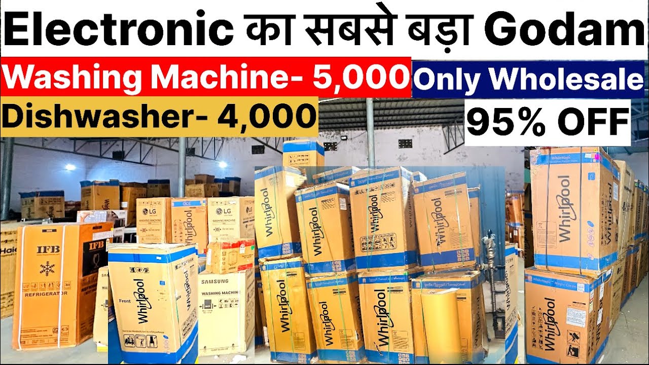 95%Off | Washing Machine- 5,000 | Cheapest Electronics & Home Appliances | AC,Fridge,Geysers