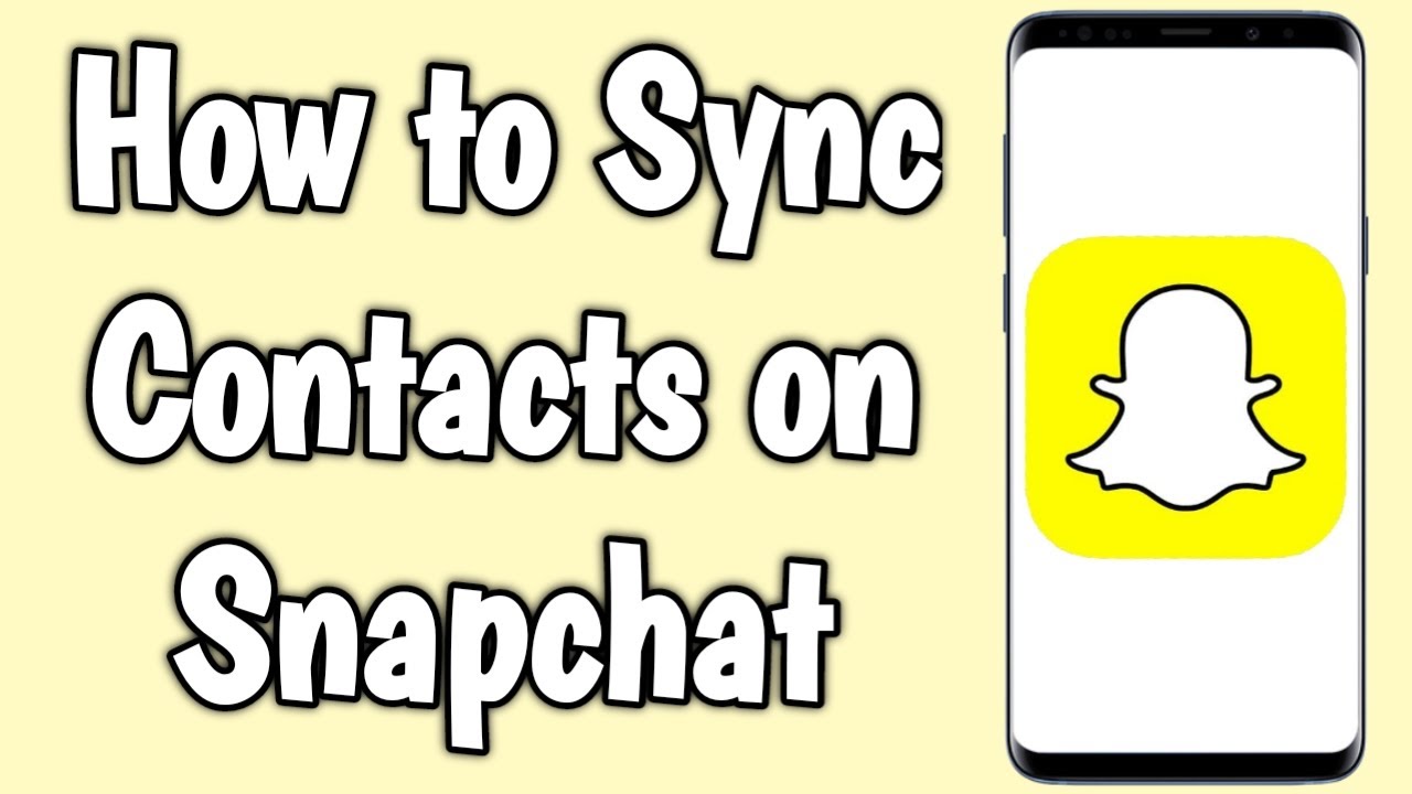 How to Sync Contacts on Snapchat