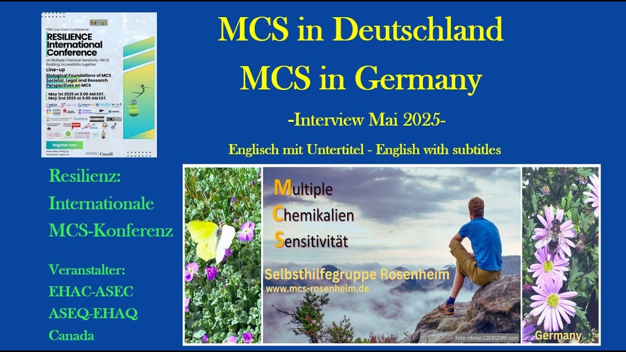 Multiple Chemikalien-Sensitivität: MCS in Deutschland - MCS in Germany (Interview Mai 2025)