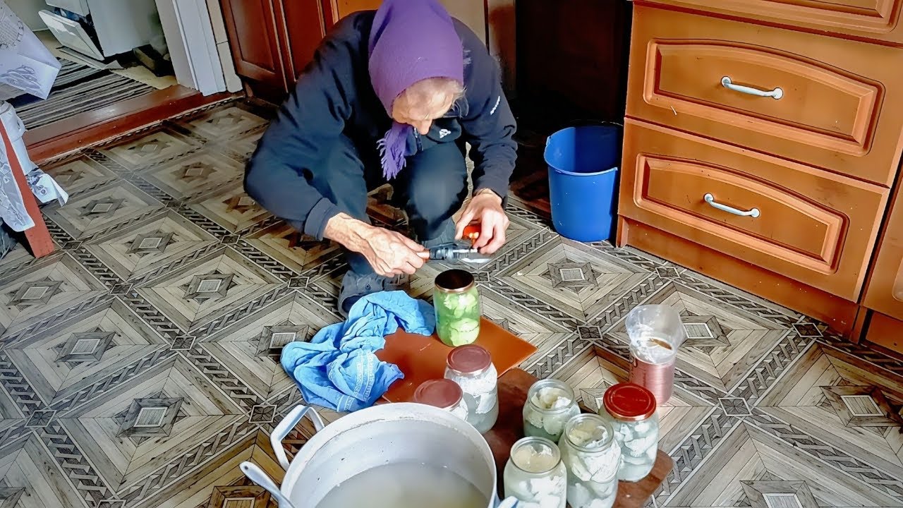 Morning in a High Mountain Village | Traditional Winter Meat Preparation in the Carpathian Mountains