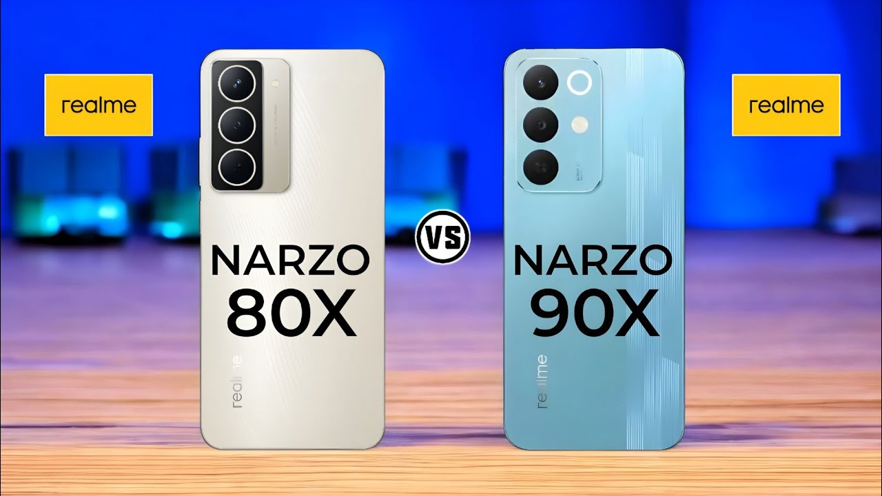 Realme Narzo 80X 5G Vs Realme Narzo 90X 5G   #Trakontech 