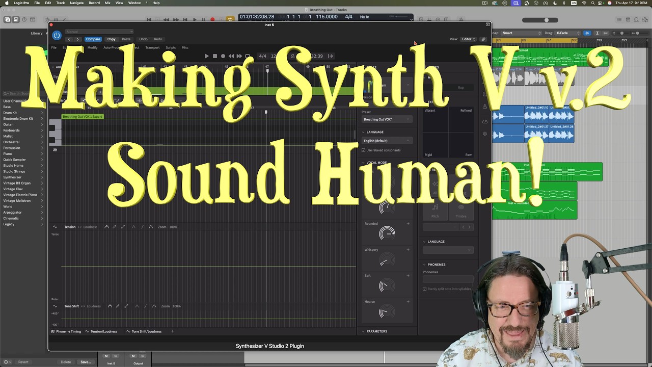 Making Synthesizer V Sound Like a Human | Logic Pro