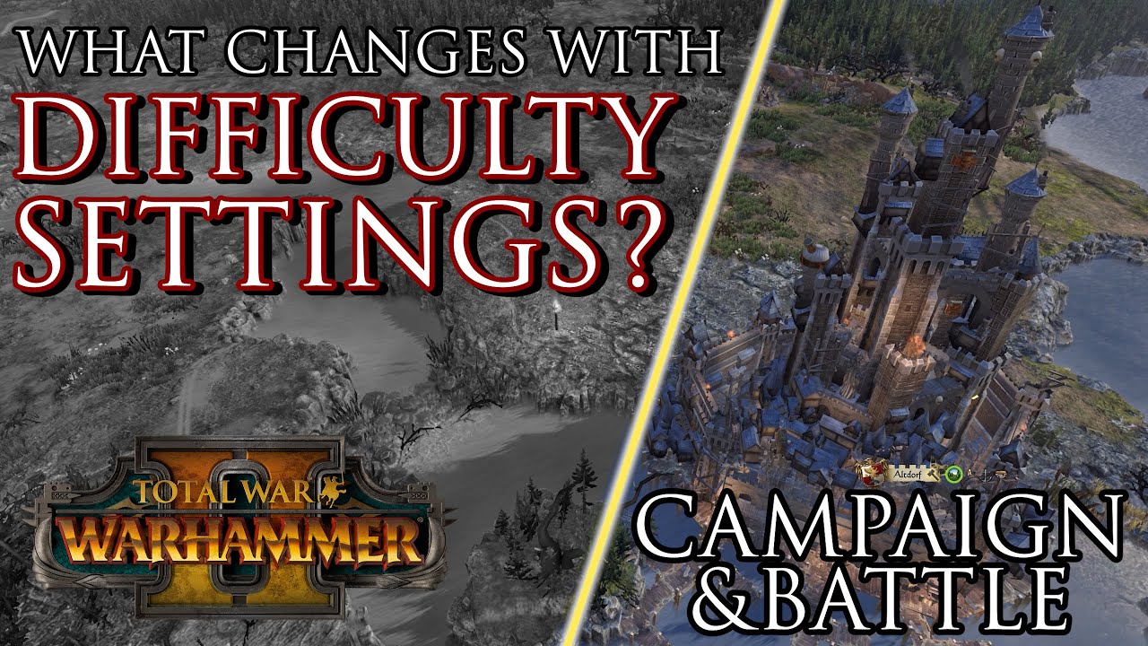 What CHANGES with DIFFICULTY settings? - Warhammer 2