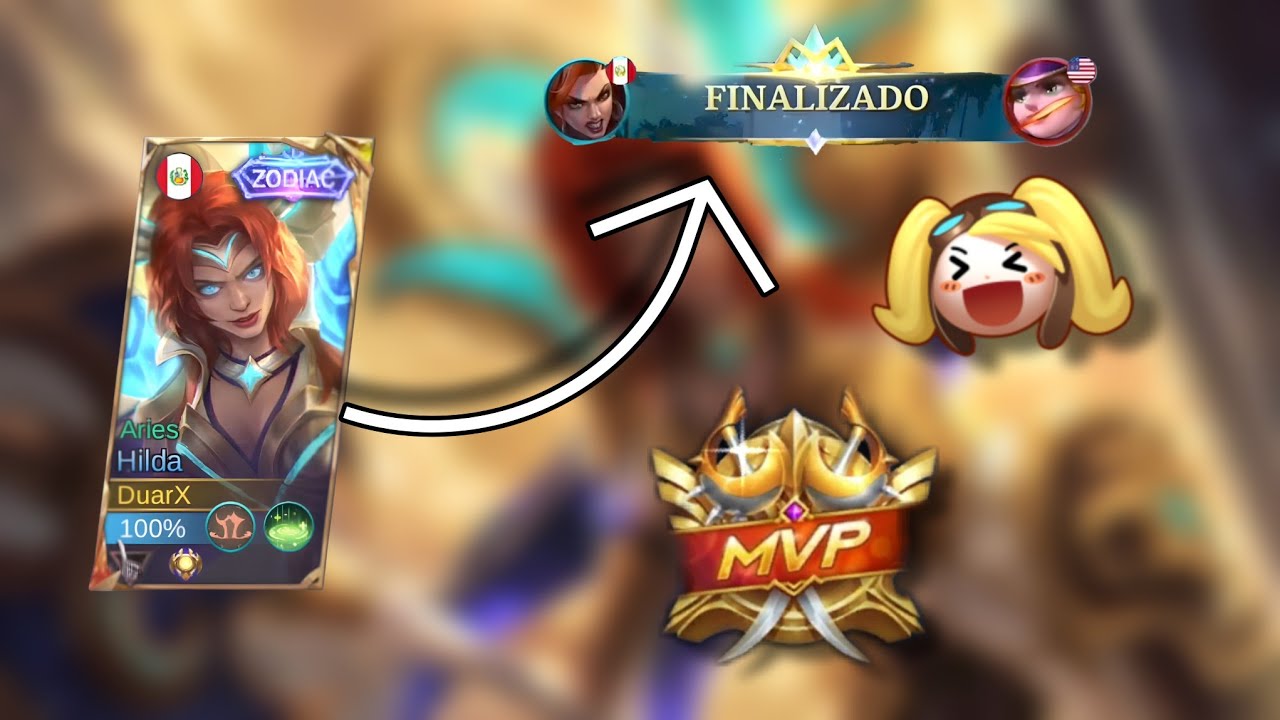 HILDA LA VENGADORA XD || RANKG MOBILE LEGENS ||