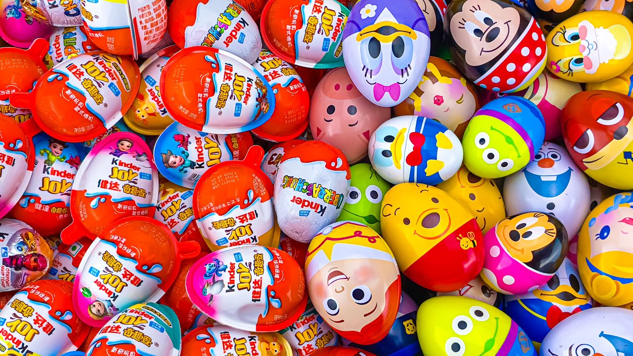 UNBOXING DISNEY SQUISHY Mystery Toys Series ASMR | NO TALKING