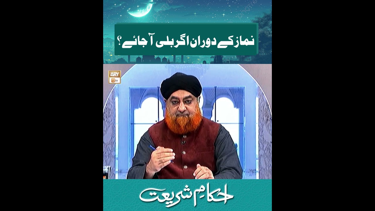 Billi Ka Namaz Mein Dakhal | Mufti Akmal | #islamicreels