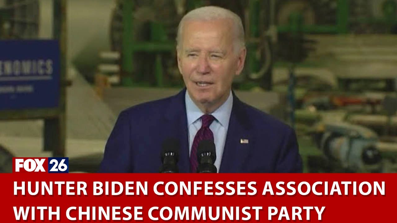 Latest on Hunter Biden confession related to Chinese Communist Party , legal issues