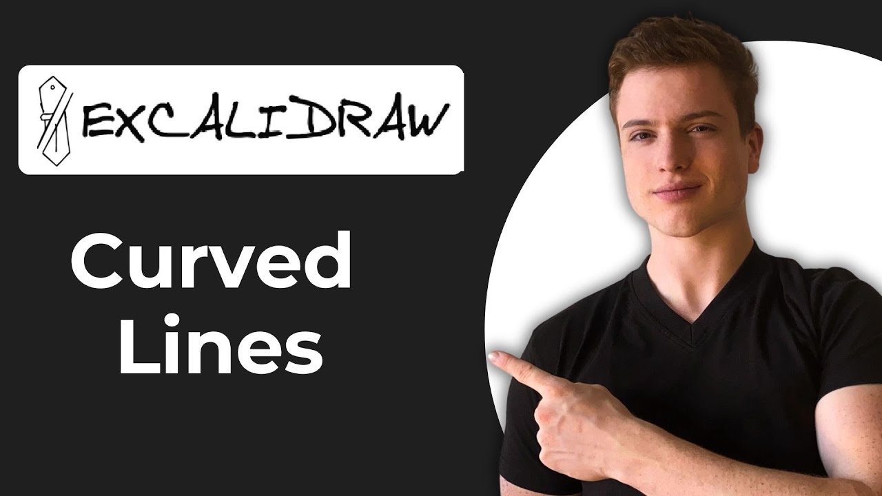 Как рисовать кривые линии в Excalidraw (полное руководство)