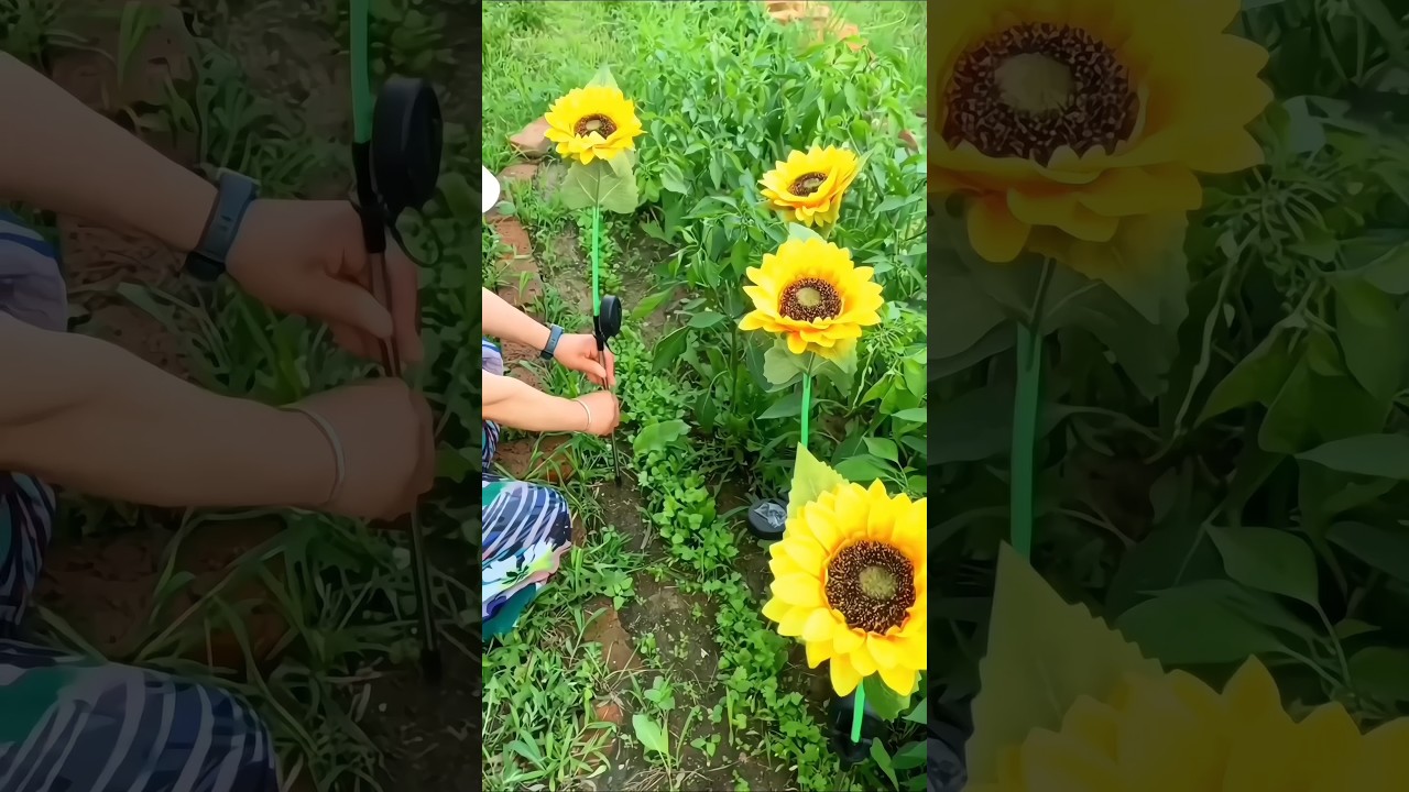 Sunflower Solar Light #gadgets #products #youtubeshorts #shorts