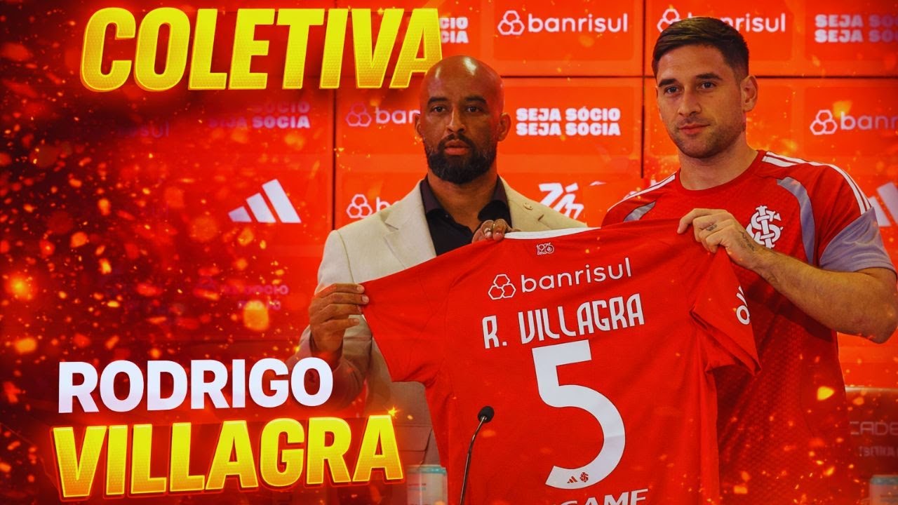 Entrevista Coletiva | Apresentação Rodrigo Villagra Clube Internacional 🔴⚪