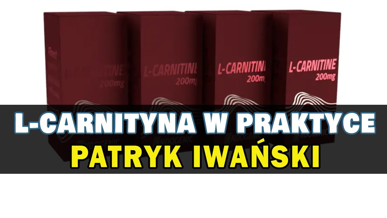 Patryk Iwański - L-karnityna w praktyce