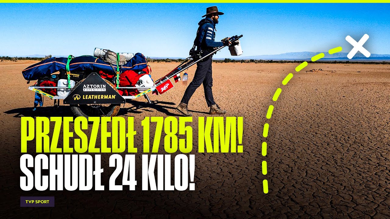 EKSTREMALNE WYZWANIE POLAKA! -40 STOPNI I PODRÓŻ ROWEREM PRZEZ PUSTYNIĘ!