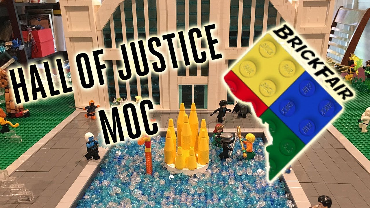 LEGO DC Superheroes: The Hall of Justice MOC (Pre-BrickFair VA 2018)
