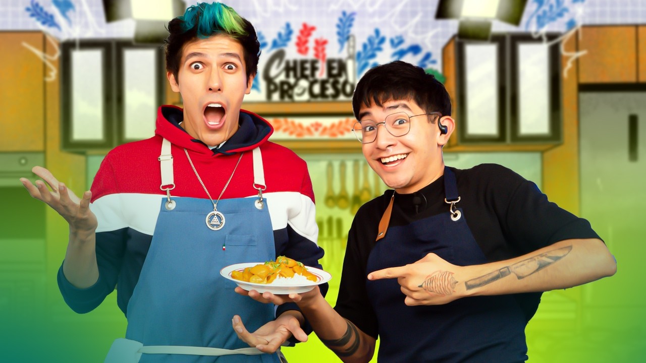 RAFA de @LosPolinesios  COCINANDO CURRY con @chefenproceso  | ¿Y TÚ QUIÉN ERES?