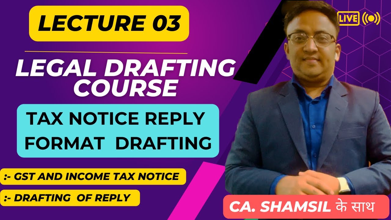 Tax Notice Reply Format: A Step-by-Step Guide to Paraphrasing & Avoiding Lawsuits
