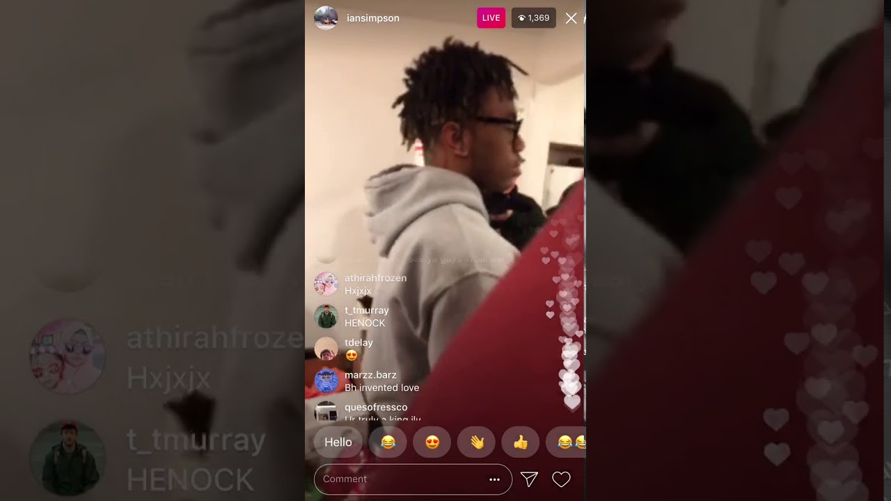 Brockhampton christmas IG livestream