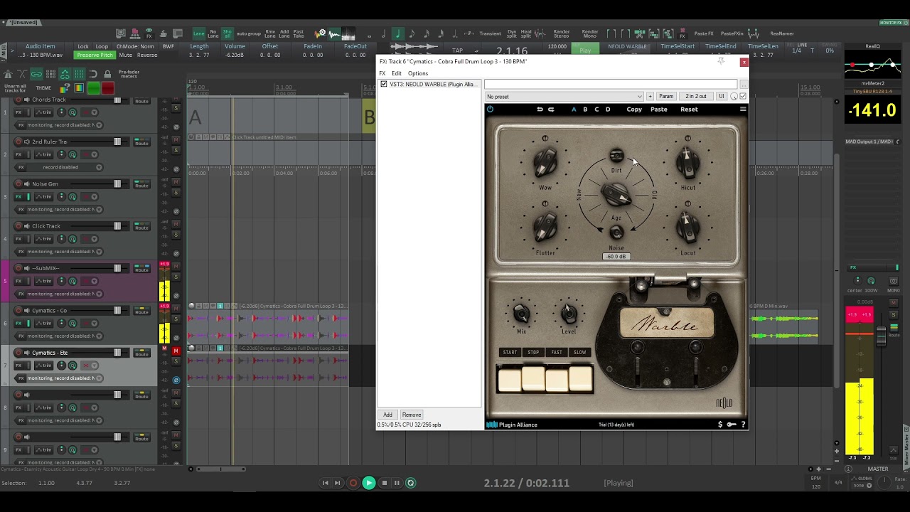 Neold Warble - Plugin Alliance - Audio Only