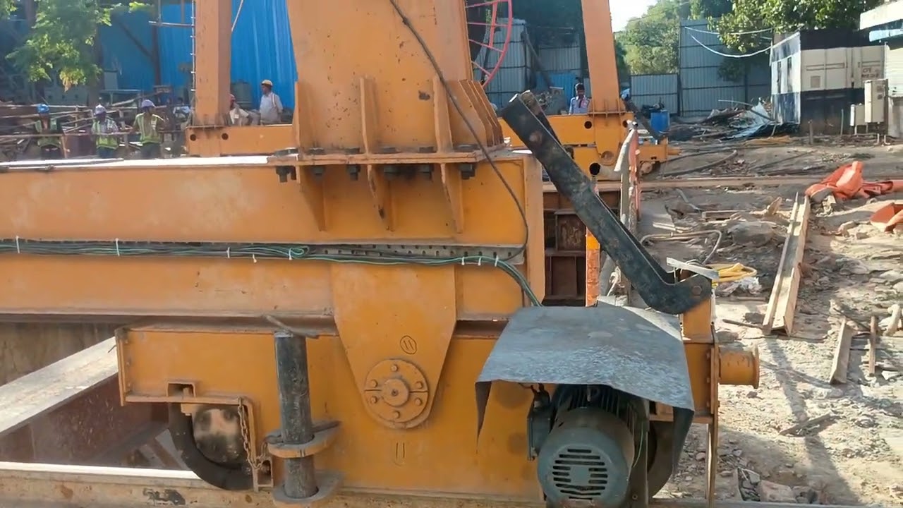 gantry crane trial moment crossover