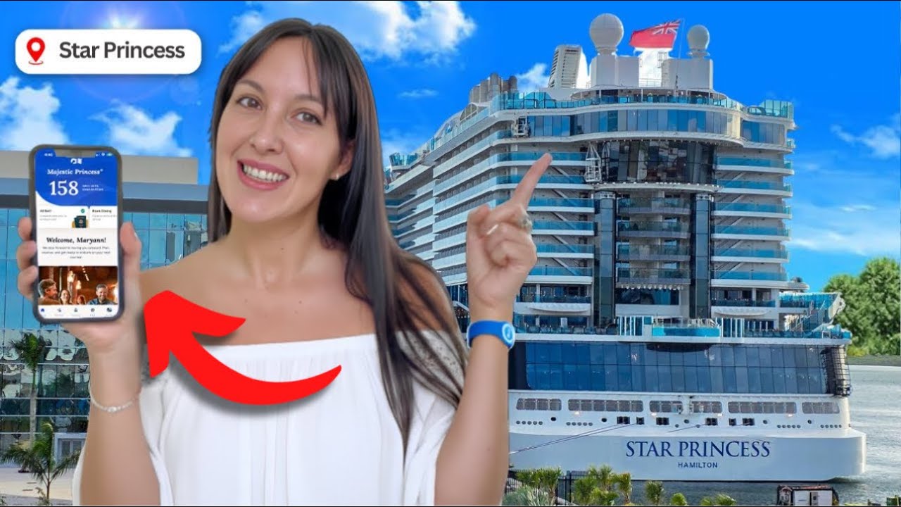 ESTO LO CAMBIA TODO EN EL CRUCERO STAR PRINCESS (APP + MEDALLION) 🛳️