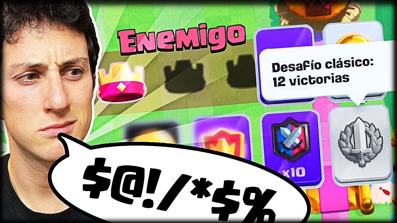 MI MAYOR ENFADO EN CLASH ROYALE AL INTENTAR COMPLETAR MIS INSIGNIAS - WithZack