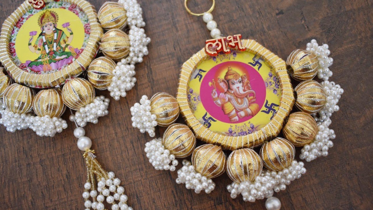 Wall Hanging Making At Home // Very Trendy Pattern, Latest Of Diwali 2022 / How To DIY