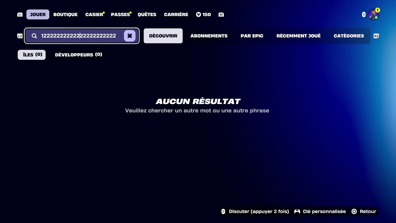Je joue sur Frotnite