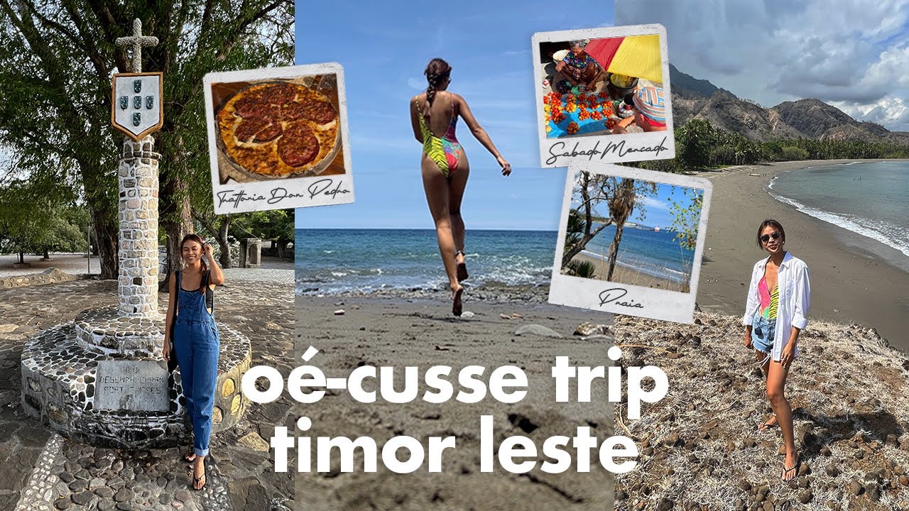 indahnya oe-cusse, timor leste | hanya 15 menit dari indonesia & senang akhirnya bisa bertemu teman🌈
