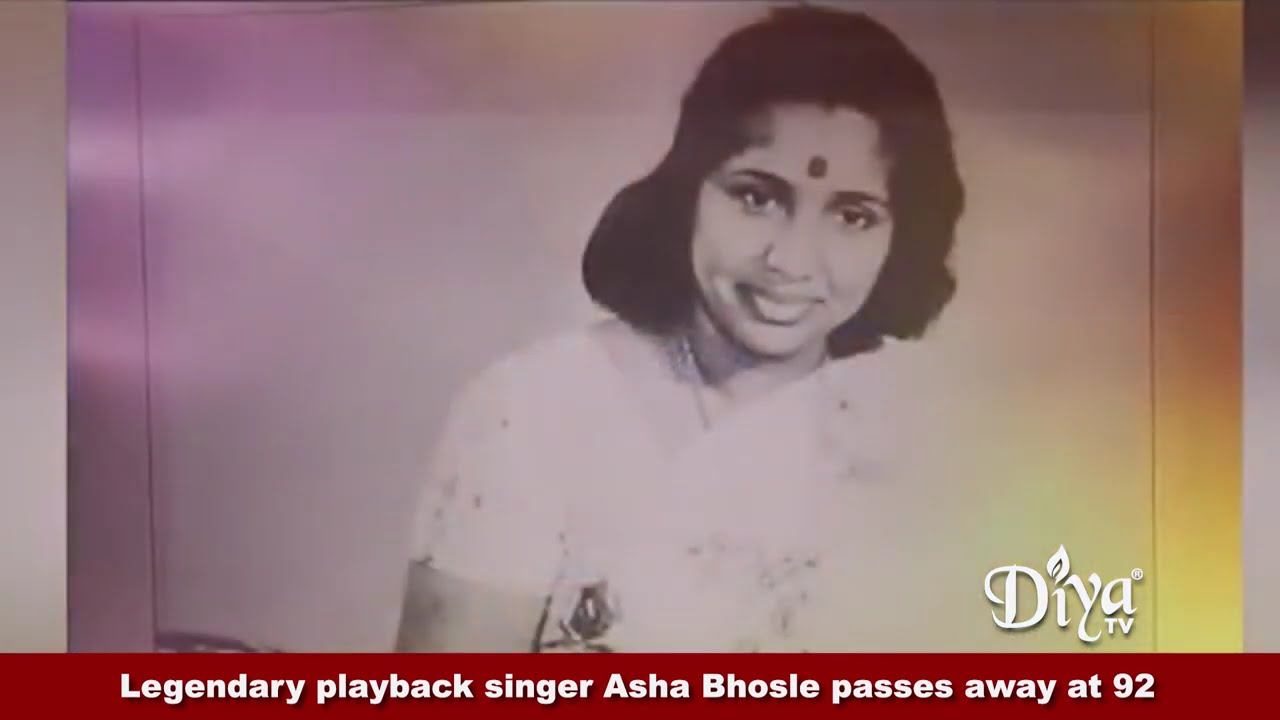 Legendary Playback Singer Asha Bhosle Passes Away at 92
