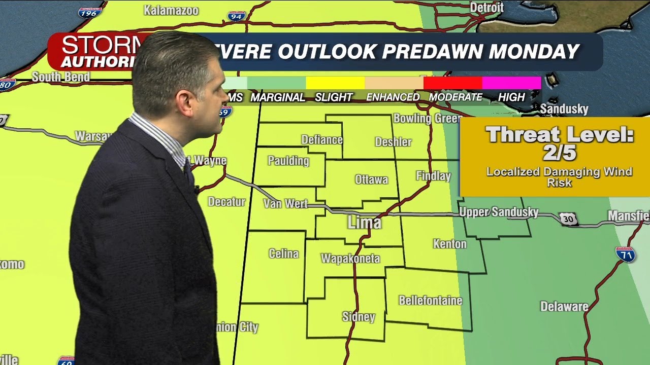 Chief Meteorologist Adam Musyt's Friday Forecast 3-13