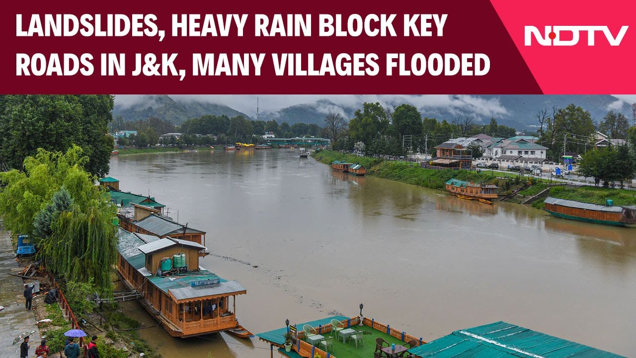 Jammu Kashmir Floods | Landslides, Heavy Rain Block Key Roads In J&K, Many Villages Flooded